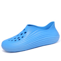 2025 Fashion single size gradient hole garden shoes outdoor beach casual shoes comfortable soft sole fashion sandals