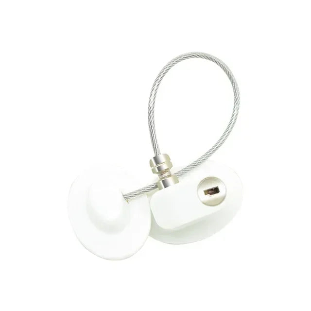 1Pcs Child Safety Lock - Multi-functional Cabinet Locks No Drill Needed for Refrigerator Lock Drawer& Closet  Window Lock Baby