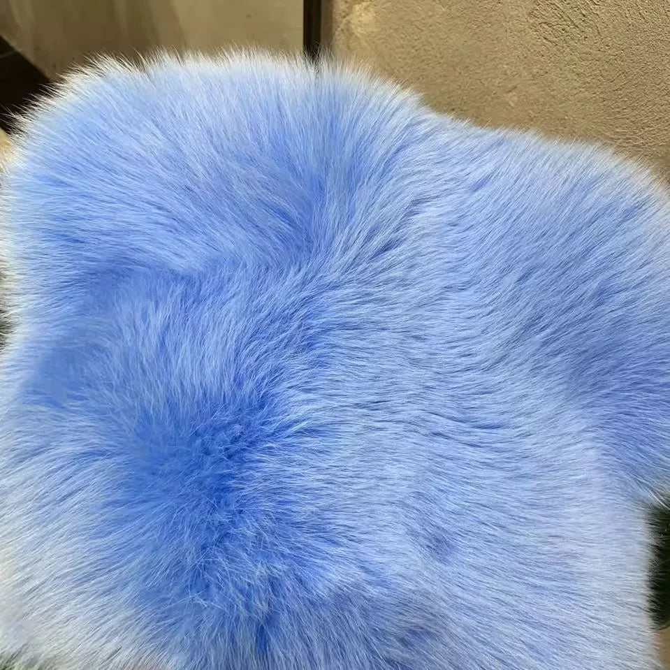 Warm Faux Fur Coats Women Short Overcoats Loose O Neck Long Sleeves Covered Button Straight Work Y2k Casual 2025 Autumn Winter