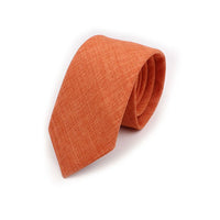 Solid Color Handmade Cotton Ties Men Necktie Striped Narrow Collar Slim Pink Sage Green Casual Tie Wedding Suit Accessories Gift