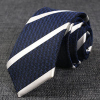 New Skinny 6CM Mens Necktie Slim Narrow Ties For Man Plaids Striped Paisley Jacquard Cravat Business Party Corbatas Neck Tie