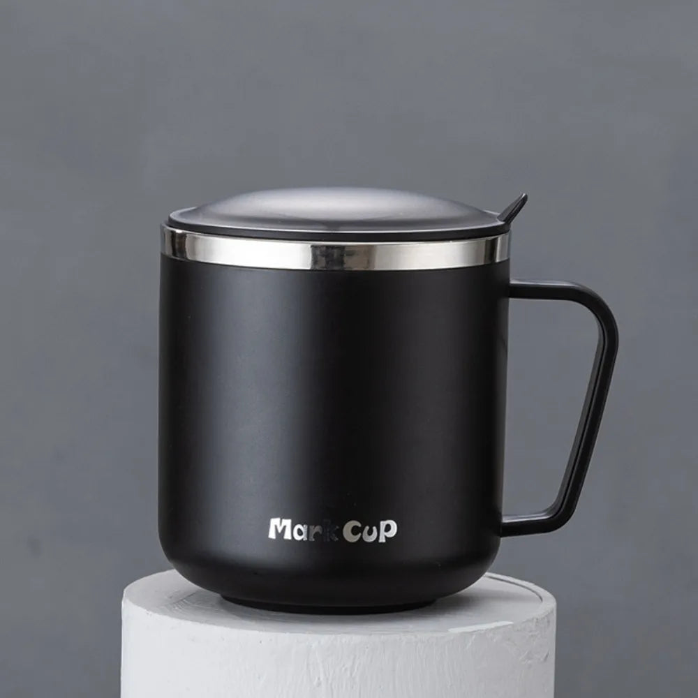Milk Coffee Cup Stainless Steel Double Wall Thermal Insulated Water Cups and Mugs Metal Coffee Cup Mug