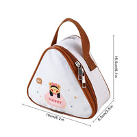 WORTHBUY Mini Capybara Thermal Lunch Bag Portable Insulated Picnic Bag Oil Proof & Waterproof Lunch Box Bag Reusable Cooler Bag
