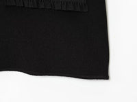 MUJER Black Flare Pants Sets for Women 2 Pieces High Waist Trousers Suits Woman Outfit off Shoulder Halter Top Female Lady Sets