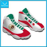 America Cup Flag Print Cool Men Basketball Sneakers Custom POD Tennis Shoes for Male Teens Personalized Sport Shoes Dropshipping