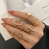 Hip Hop Cross Ring On Finger Chains Adjustable Jewelry Rings for Men Women Gothic anillos Aesthetic Rings 2023 Trend Accessories