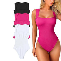 Women's Fashion Shapers Jumpsuit Seamless Sexy Briefs Tights Wide Shoulder Strap Comfortable Easy to Wear with Bra Shaping Under