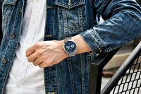 PAGANI DESIGN 2024 Retro Luxury Men's Watches Sports Chronograph VK63 Quartz Watch For Men AR Sapphire Waterproof Leather Clock