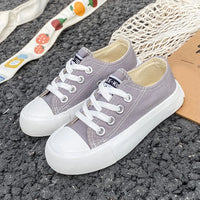 5058Fashionable Spring and Autumn Breathable Children's Canvas Shoes Soft Sole Boys and Girls' Shoes Versatile Children's Cloth