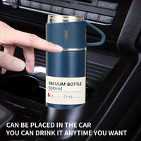 Modern Minimalist Style Large Capacity Portable Stainless Steel Vacuum Insulated Drinking Cup Equipped With A Drinking Cap
