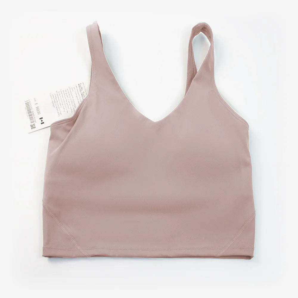Sports yoga bra, U-shaped back, high-quality sports, fitness running, breathable quick drying women's bra