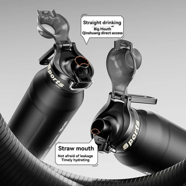 1L Insulated Water Bottle Stainless Steel Cold Hot Insulated Cup Vacuum Thermos Bottle Double Wall Flasks