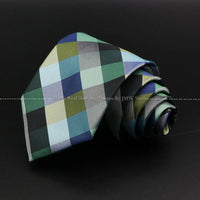 New Design Wedding Men Tie Green Solid Striped Paisley Flower Neckties Men Business Dropshipping Groom Collar Accessories Gift