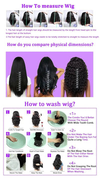 Pre Plucked Body Wave Hair Wig 16-36 Inch 100% Human Hair Wig V Part Machine Made Wigs 180 200 Density For Women