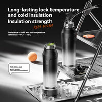 1L Insulated Water Bottle Stainless Steel Cold Hot Insulated Cup Vacuum Thermos Bottle Double Wall Flasks