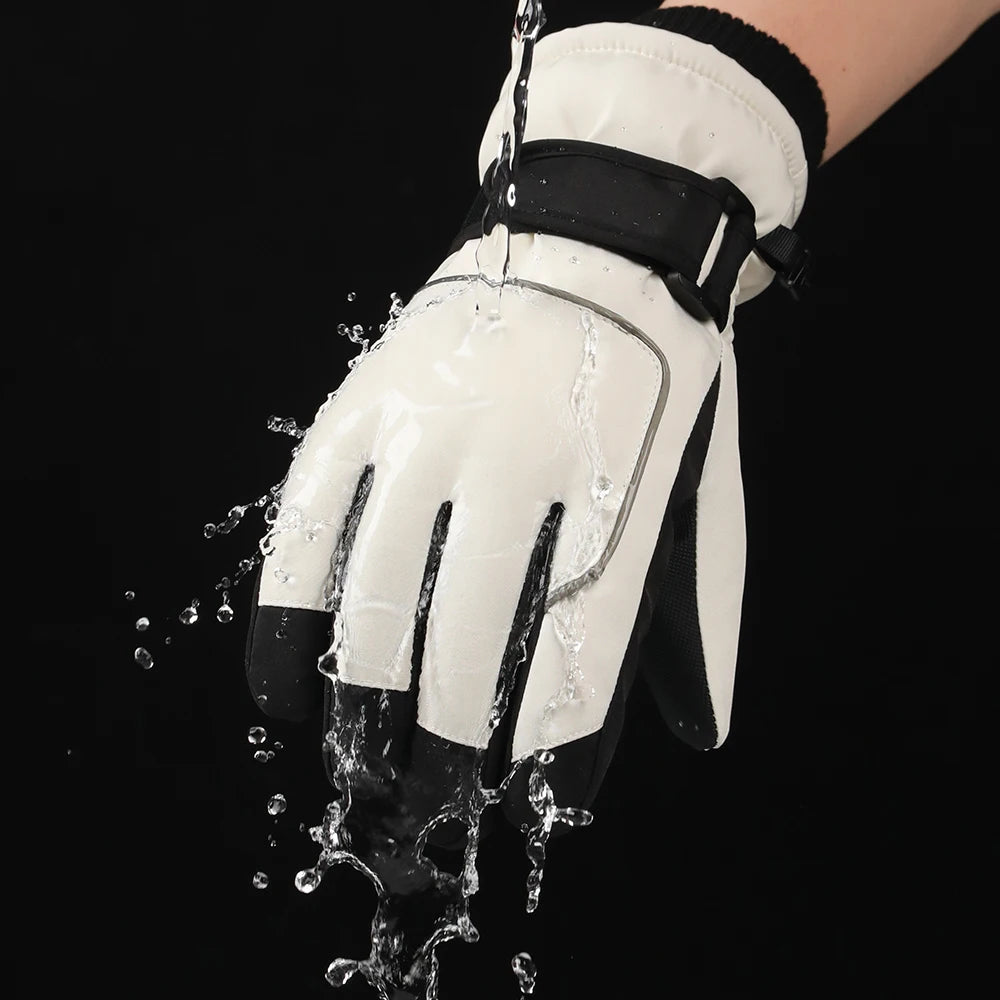 Winter Gloves for Men Women, Waterproof Thermal Snow Ski Gloves Outdoor - Work, Hiking, Skiing, Running, Biking, Riding Glove