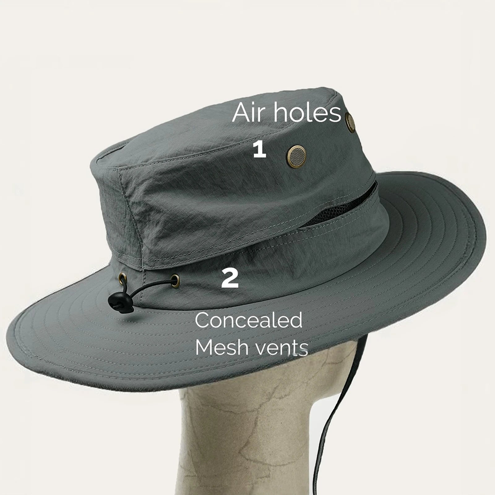 Sun Hats for Men Women Packable Wide Brim Summer UV Protective Bucket Hat UPF 80+ Hat for Fishing Hiking