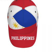 Unisex Philippines Flag Philippinese Adult Baseball Cap Men or Women