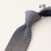 2025 New Striped Blue Neckties For Men Casual 6CM Narrow Ties Creative White Dots Neck Tie Wedding Party Accessories Cravat Gift