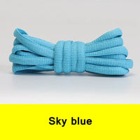 Oval Sneakers Shoe Laces Semicircle Sports Shoelaces Classic Round Shoelace Adult Unisex Woven Casual Boots Laces Shoestrings