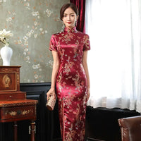 Fashion Clothes Party Vintage Casual Summer Elegant Traditional Chinese Clothing Cheongsams Chinese Dress Qipao Ethnic Style
