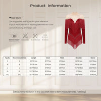 Rhinestone Tassel Leotard Dress for Women's Latin Jazz Dance Performance Clothes Ballroom Fringed Jazz Samba Tango Dresses