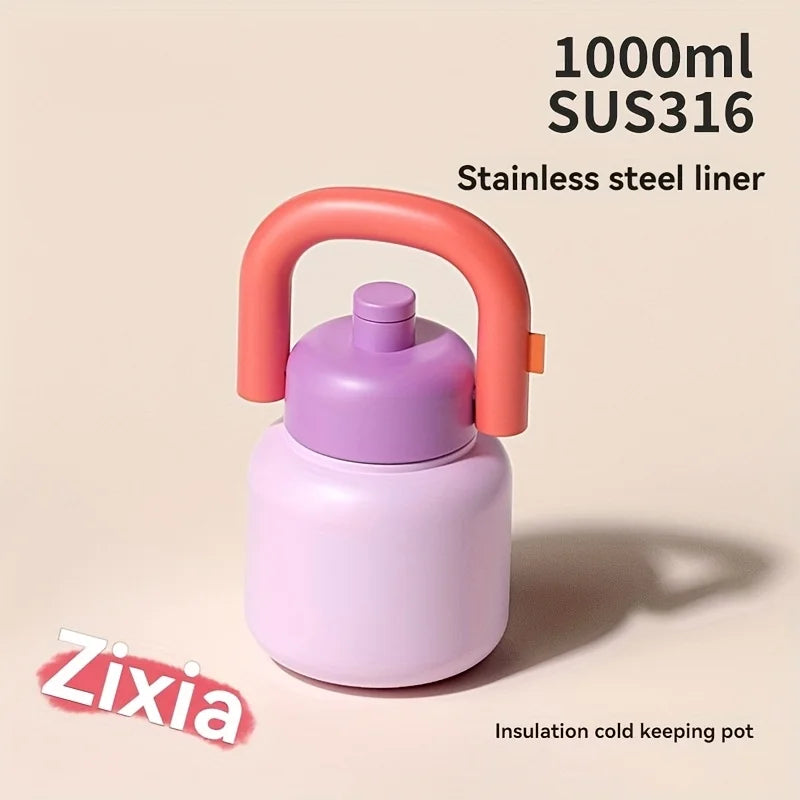 316 Stainless Steel Insulation Large Capacity Outdoor Insulation Water Cup Water Bottle Kettle Summer Cold Cup Ice Cup