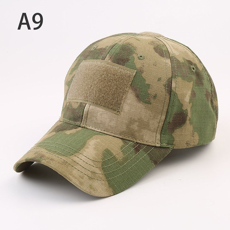 1PCS Military Baseball Caps Camouflage Tactical Army Soldier Combat Paintball Sun Hats