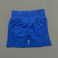 Gym Shorts Women Fitness Sports Biker Shorts High Waist And Waist Tightening Yoga Shorts Workout Scrunch Butt Seamless Leggings