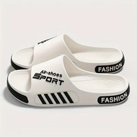 Men's Sport Style Outdoor Slippers Anti-Slip Lightweight for Home And Beach Outdoor Use Comfortable Footwear