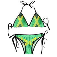 Sexy Brazilian Thong Bikini Mujer Swimwear Women 2023 Jamaica Flag Summer Beachwear