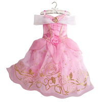 Elsa Anna Kid Princess Girls Dress Rapunzal  Kids Cosplay Halloween Vestidos Children Costume Birthday Party Dress