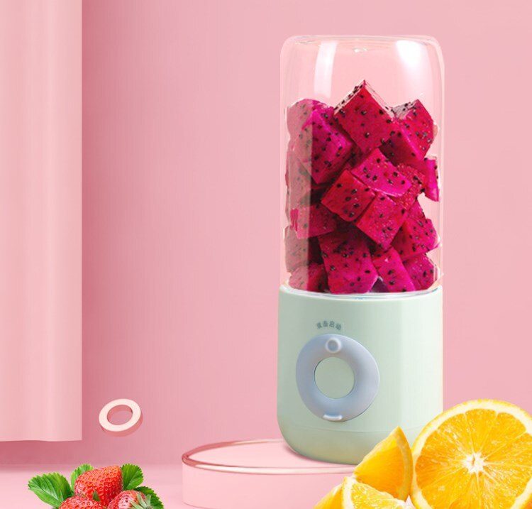 Portable Electric Juicer Cup USB Rechargeable Handheld Smoothie Blender Fruit Mixers Milkshake Maker Machine Food Grade Stirring