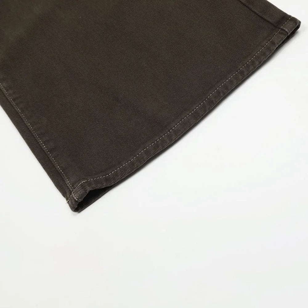 Mens Long Pants Washed Dyed Jeans Autumn Casual Hawaiian Daily Wear-Resistant American Style Pants Men's Clothing Unisex 2024