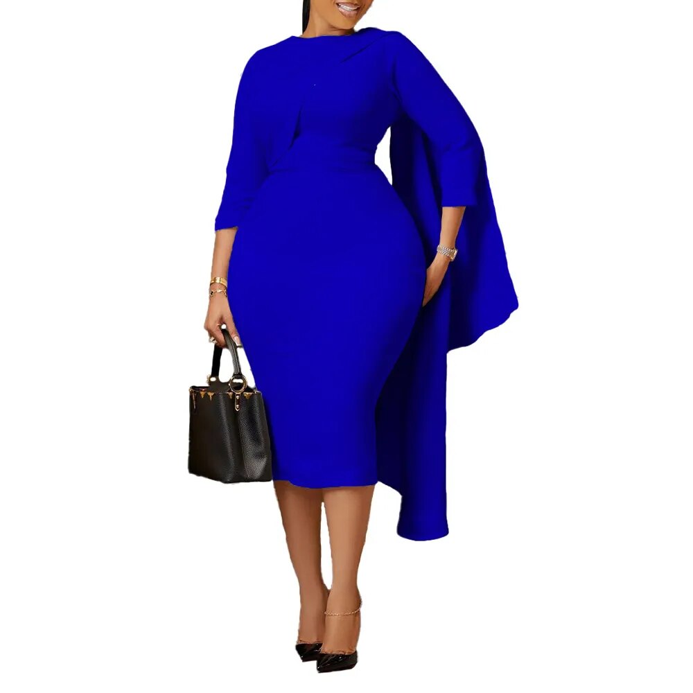 Pencil Dresses Amazon African Dresses African Dresses New Arrivals 2023 Women Elegant Fashion Pencil Dress 3/4 Sleeve Knee Length Cloak Casual Bodycon Church Dress Pencil Dresses Amazon African Dresses African Dresses New Arrivals 2023 Women Elegant Fashion Pencil Dress 3/4 Sleeve Knee Length Cloak Casual Bodycon Church Dress