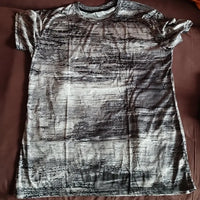 Summer Graffiti 3D Print Men's T Shirts Streetwear Polyester Crew Neck Short Sleeved Tops Casual Loose T-Shirts Men Clothing 6XL