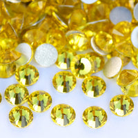YANRUO 2058 Top Non Hotfix Flat Back Rhinestones Glass DIY Cold Fixation Nail Art Decorations Stones And Crystals Strass Crafts