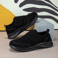 Wide Footed Shoes Winter Suede Casual Shoes Men Anti Slip Sole Loafers Women Minimalist Style Snow Comfortable Thick Soled Shoes