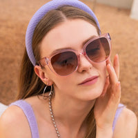 Fashion Street Trend Cat Eye Sunglasses Women Leopard Square Frame Sun Glasses UV400 Lady Brand Designer Eyewear משקפי שמש לנשים