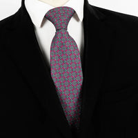 Fashion 8CM Mens Necktie Print Patterns Classic Neck Ties For Man Groom  Handfeel Polyester Necktie Business Wedding Accessories