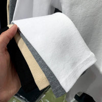 Spring 2025 Sexy Texture Pit Stripe Slim Knit Long Sleeve Women's T-shirt New O Neck Women's Tops Casual Women's Tops