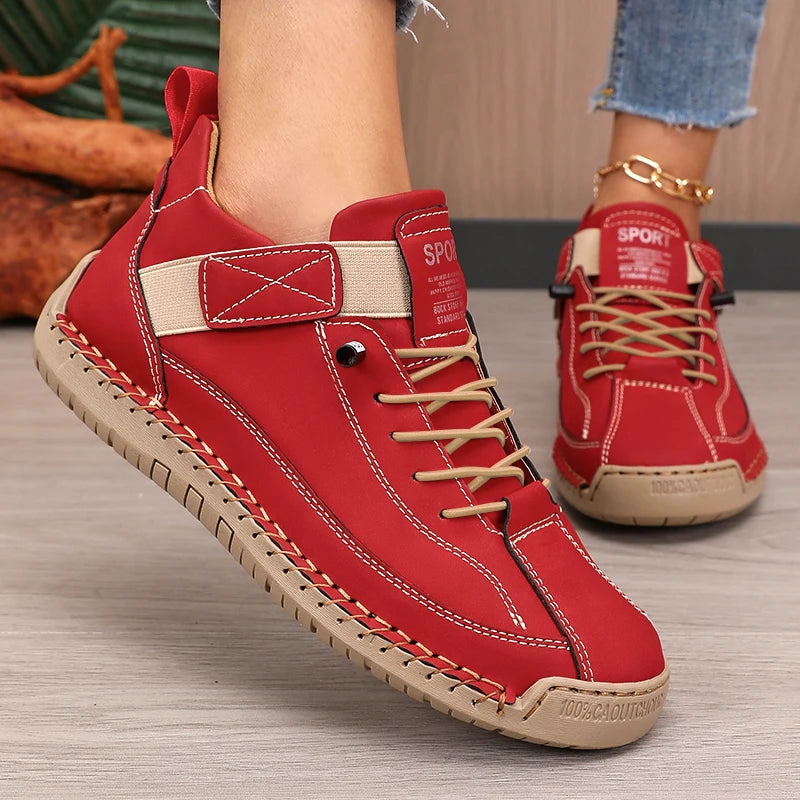 New Women's Boots Fashionable Simple Trendy Luxurious Brand Casual Shoes Waterproof Wear Resistant Soft Soled Platform Boots