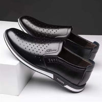 Luxury Men's Leather Shoes Comfortable Loafers Slip on Male Moccasins Non Slip Driving Shoes High Quality Men Shoes Plus Size