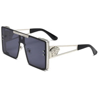 New Personality Square Big Cool Sunglasses for Men Women Fashion Retro Luxury Design Male Sun Glasses Gafas UV400 Gafas De Sol