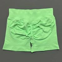 Gym Shorts Women Fitness Sports Biker Shorts High Waist And Waist Tightening Yoga Shorts Workout Scrunch Butt Seamless Leggings