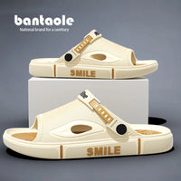 2025 In Vogue New Couple Sandals Non-Slip Lightweight Thick Sole Dopamine Color Beach Shoes For Men Women