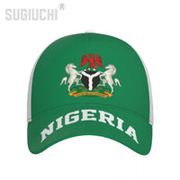 Unisex Nigeria Flag Nigerian Adult Baseball Cap Patriotic Hat for Baseball Soccer Fans Men Women