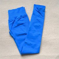 Seamless Sporty Leggings High Elastic Yoga Leggings Fitness Pants Butt Lifting Tights Tummy Control Squat Proof Workout Tights