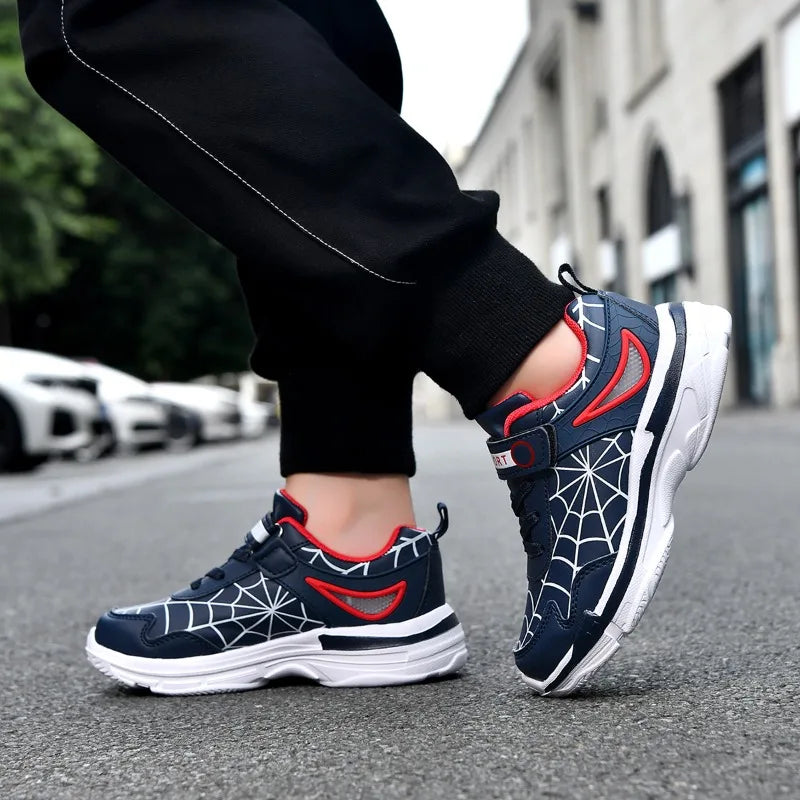 New Autumn Low Cut Childrens Sports Shoes Wear-resistant Racing Training Running Shoes Lightweight and Soft Campus Casual Shoes