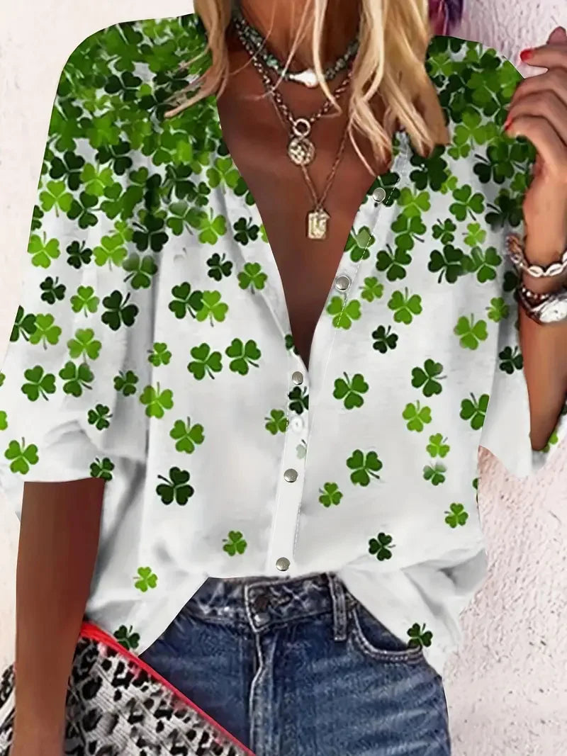 Women's shirt casual loose soft comfortable button lapel fashion shirt sun shade breathable women's slim shirt plus size